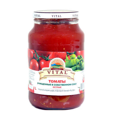 Spicy Tomatoes in Tomato Juice  1000g
