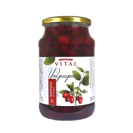 Cornelian Cherry Preserve 1000g